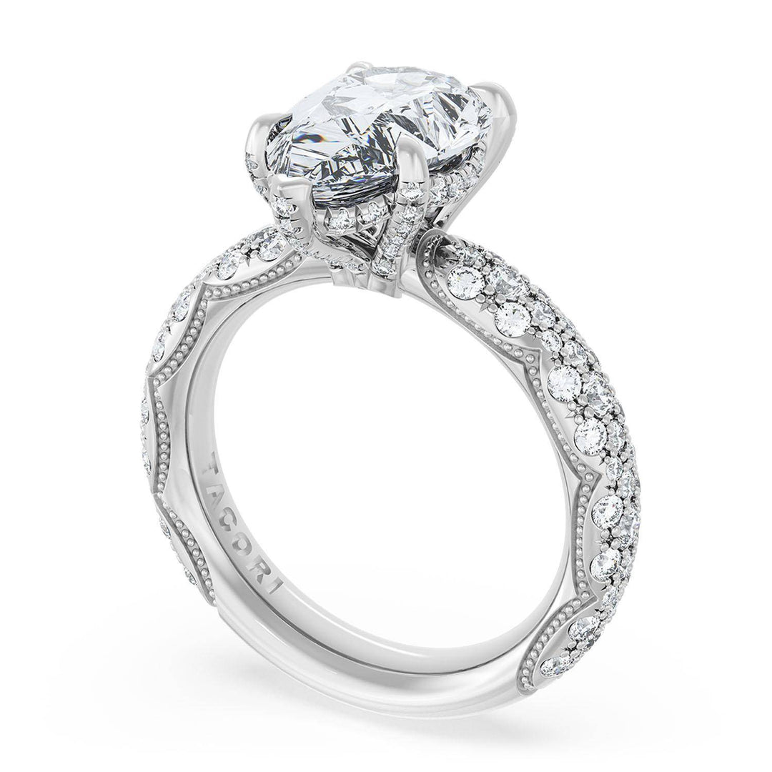 Pear Bloom Engagement Ring