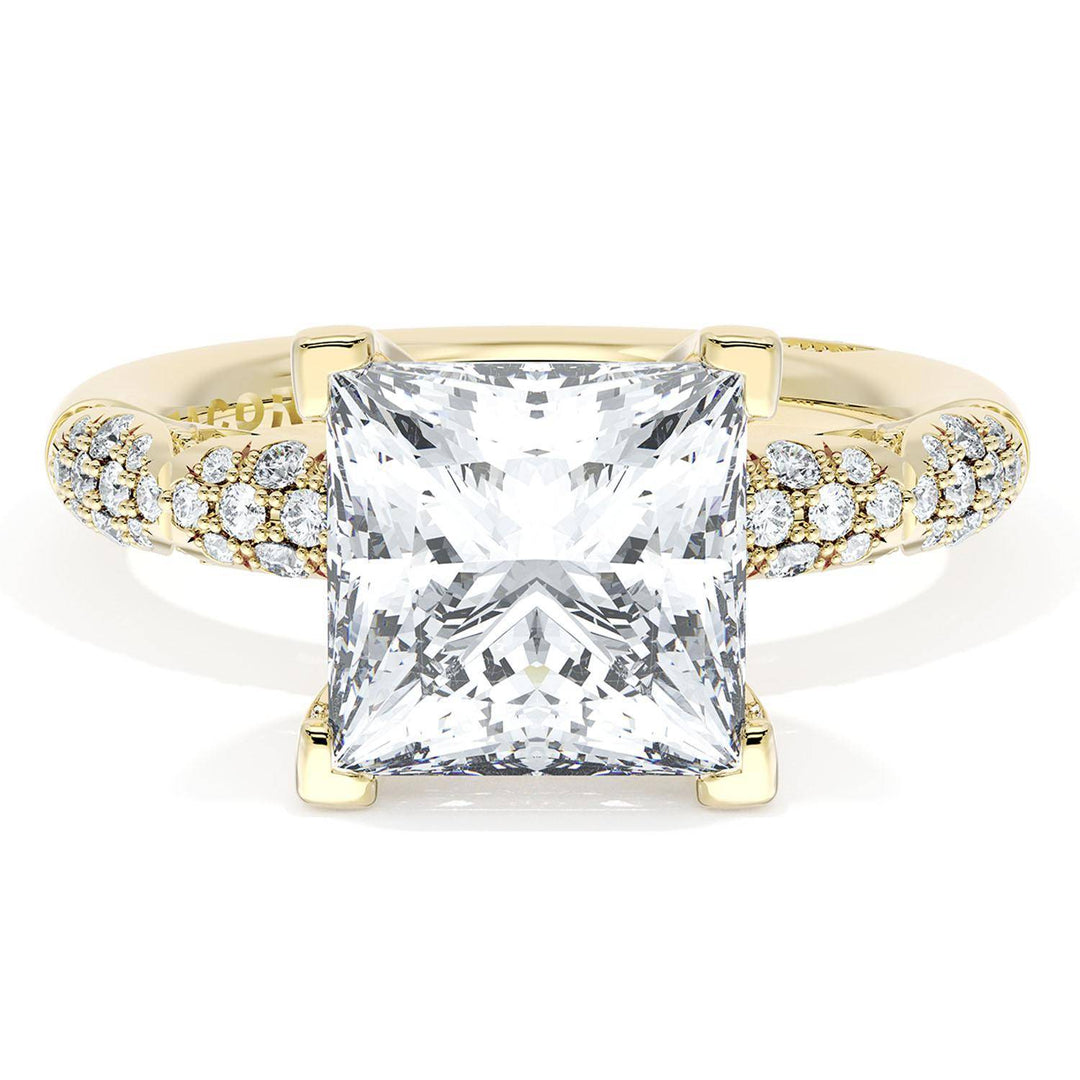 Princess Bloom Engagement Ring