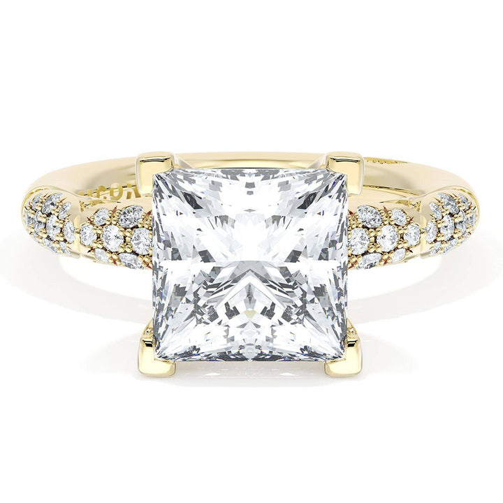 Princess Bloom Engagement Ring