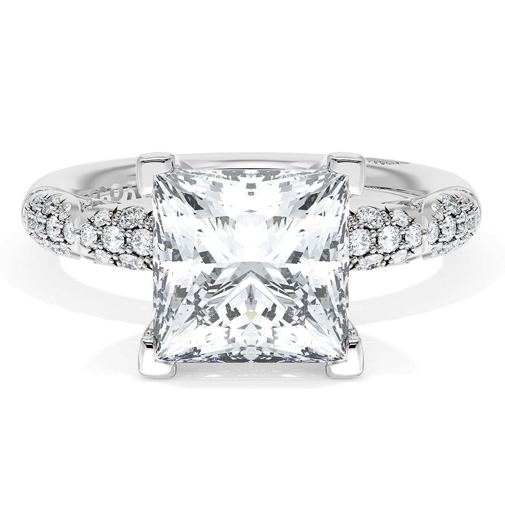 Princess Bloom Engagement Ring