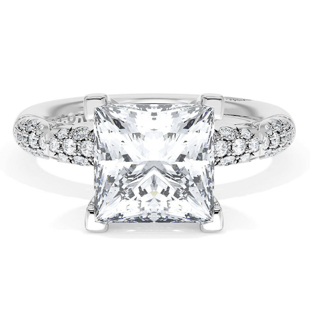 Princess Bloom Engagement Ring