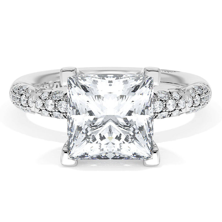 Princess Bloom Engagement Ring