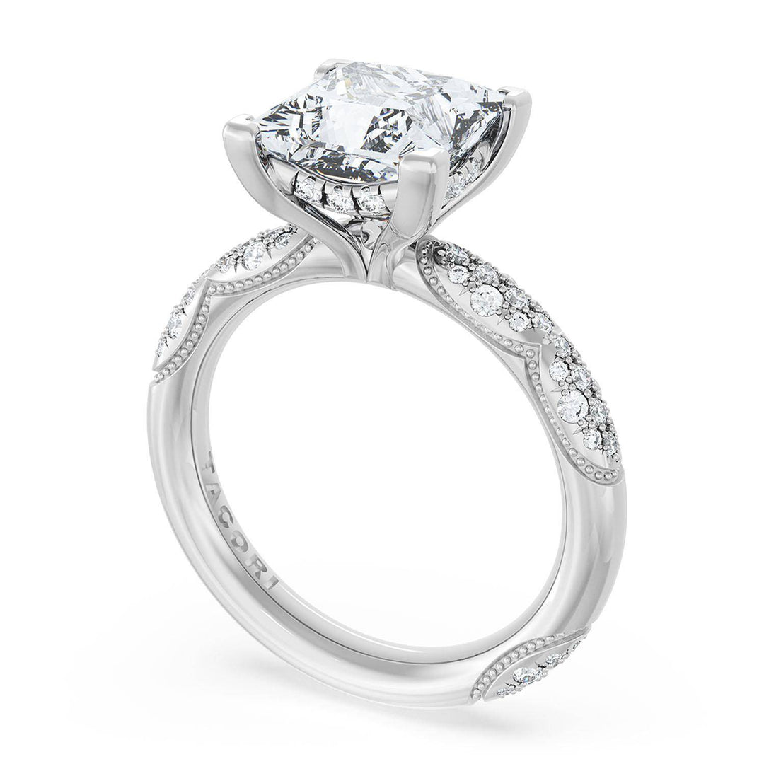Princess Bloom Engagement Ring
