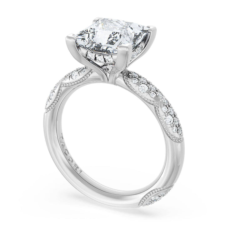 Princess Bloom Engagement Ring