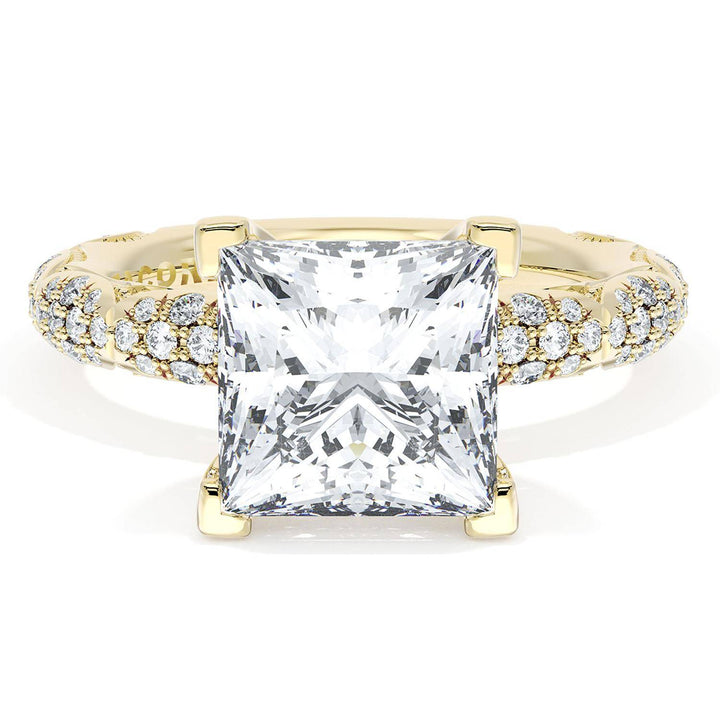 Princess Bloom Engagement Ring
