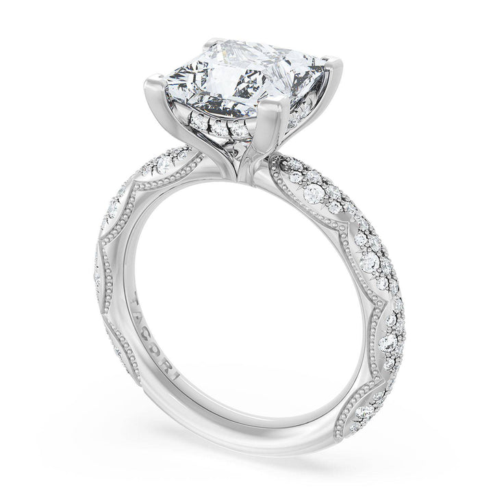 Princess Bloom Engagement Ring