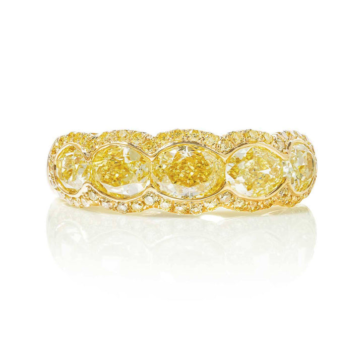 Fancy Yellow Diamond BandJewelry