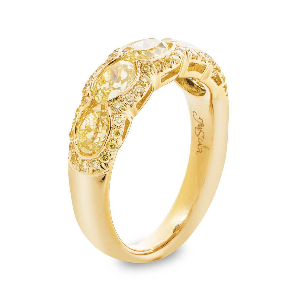 Fancy Yellow Diamond BandJewelry