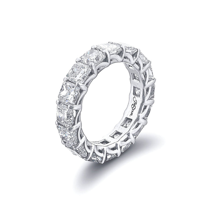 Diamond Eternity Band Radiant-Cut 7.68 ctw. Shared Prong