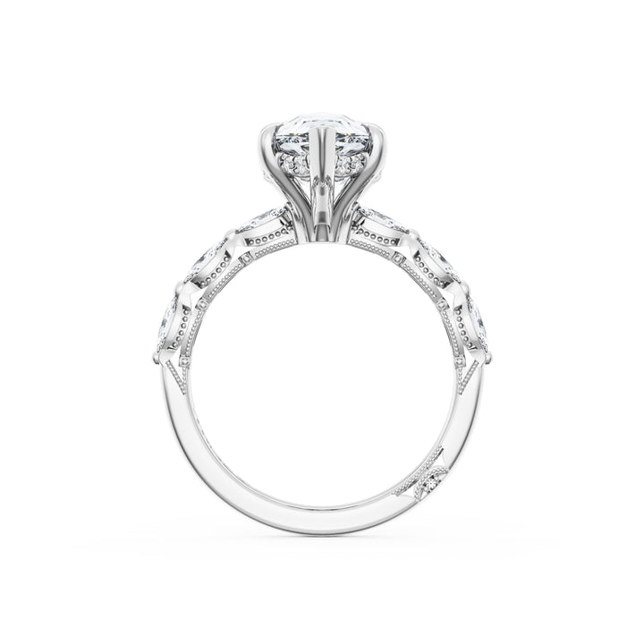 Pear Solitaire Engagement Ring