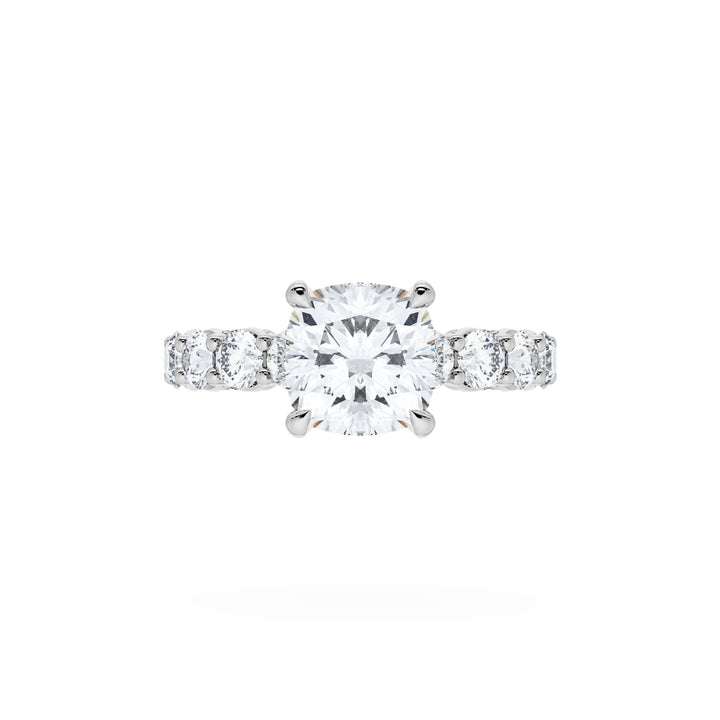 Cushion Solitaire Engagement Ring
