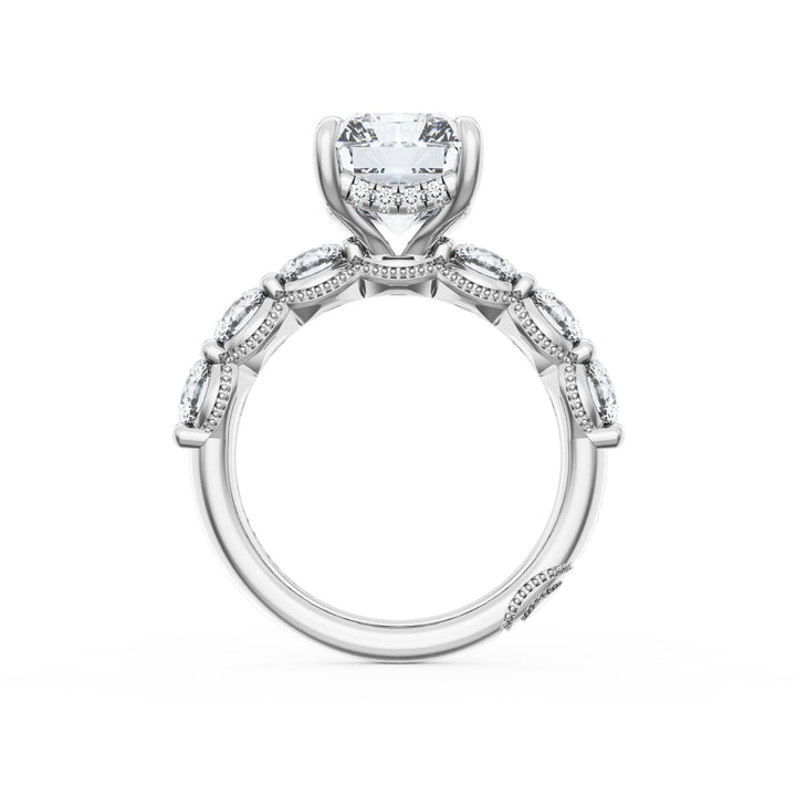 Radiant Solitaire Engagement Ring