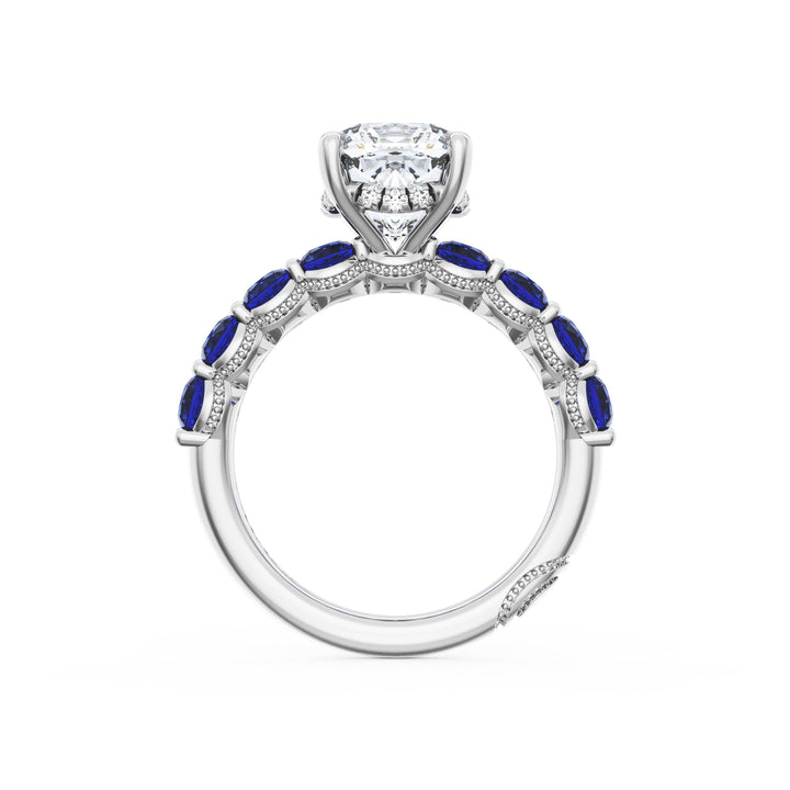 Cushion Solitaire Engagement Ring