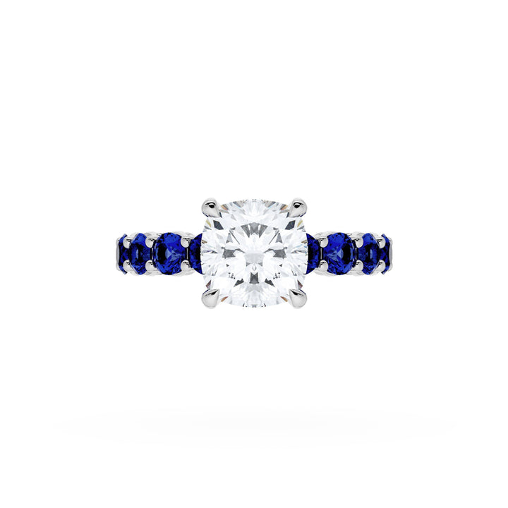 Cushion Solitaire Engagement Ring