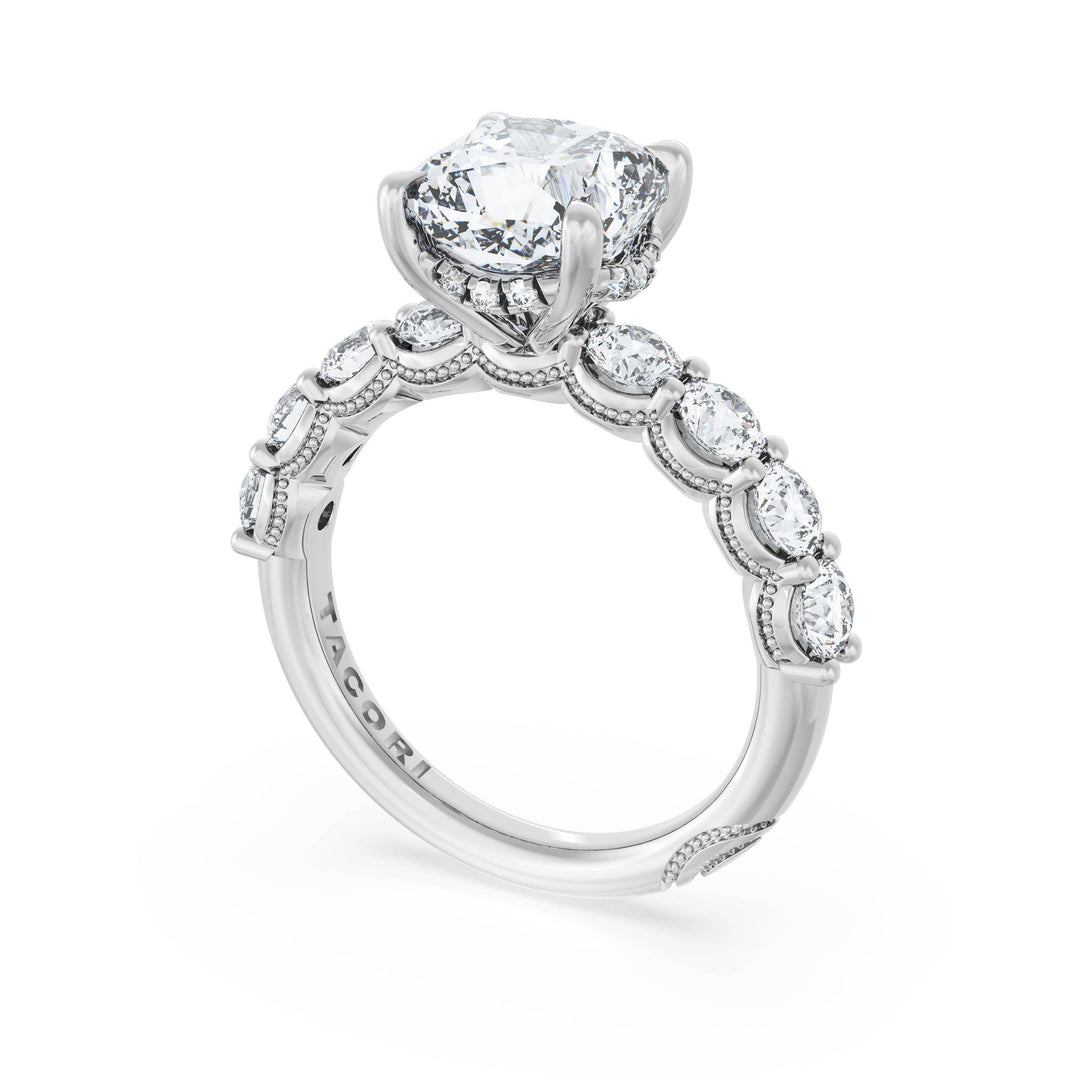 Cushion Solitaire Engagement Ring