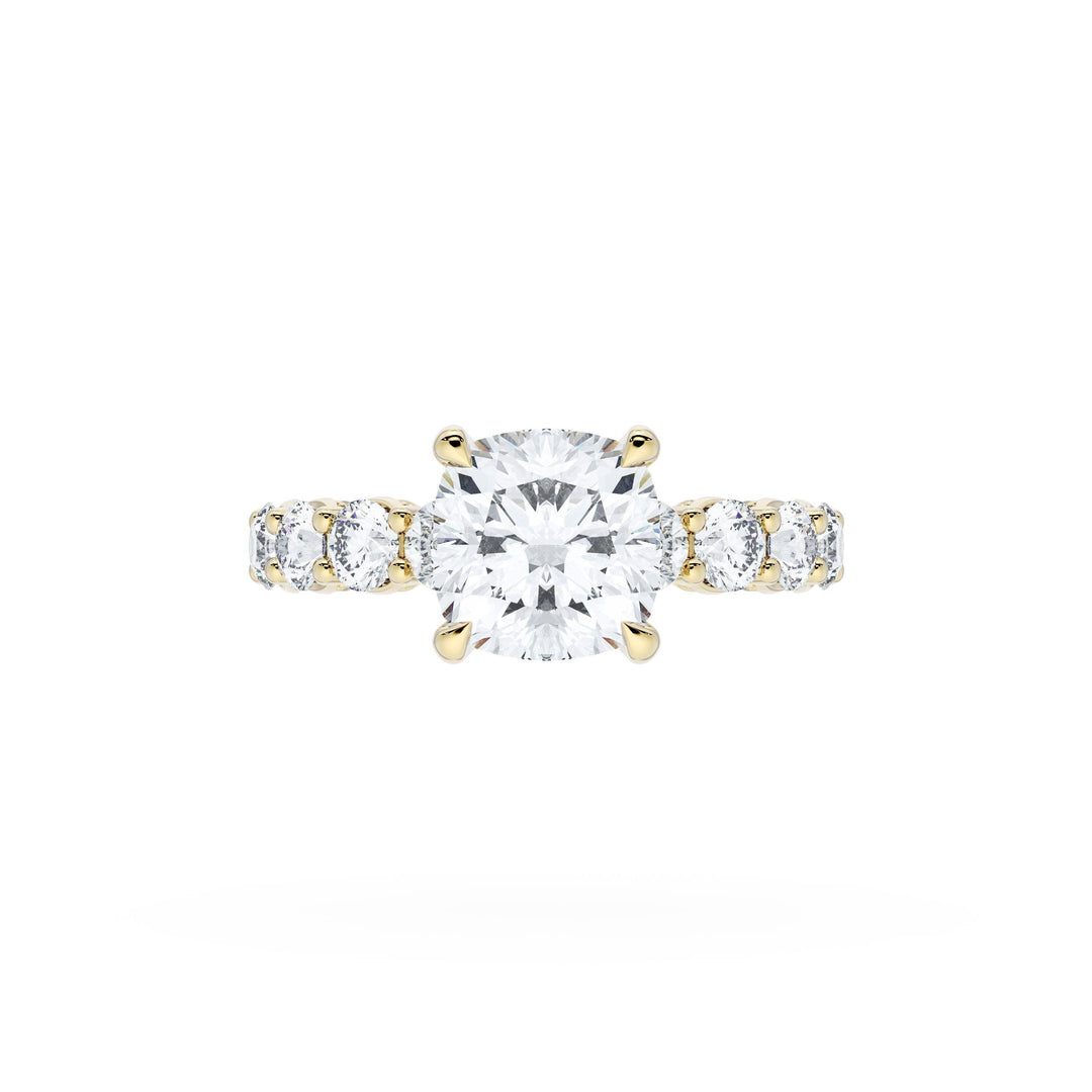 Cushion Solitaire Engagement Ring