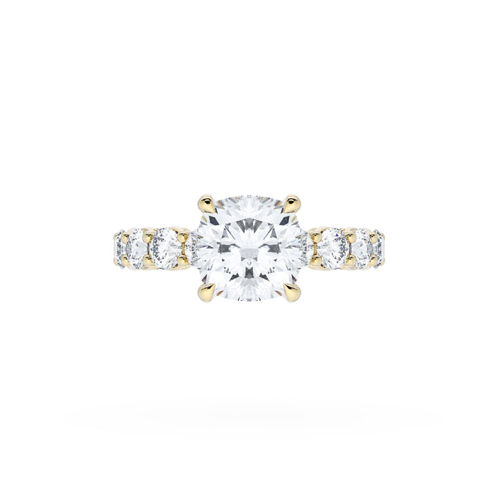 Cushion Solitaire Engagement Ring