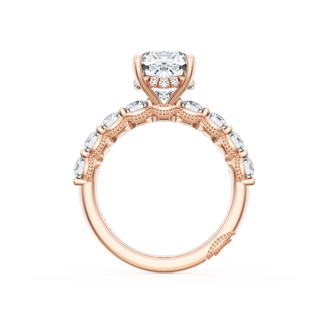 Cushion Solitaire Engagement Ring