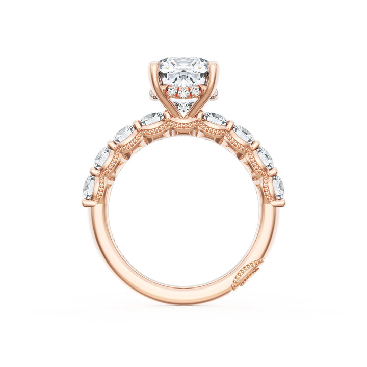 Cushion Solitaire Engagement Ring