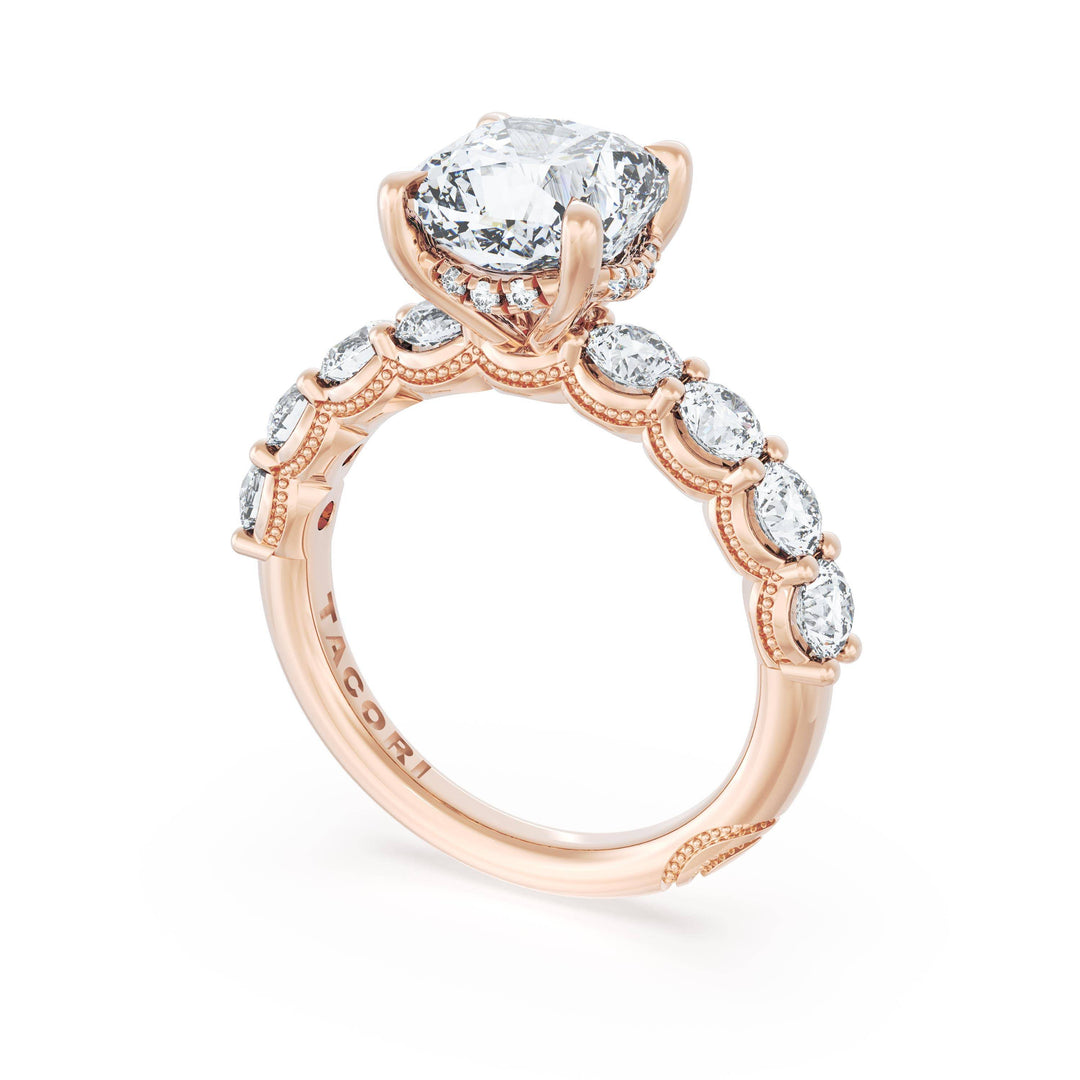 Cushion Solitaire Engagement Ring