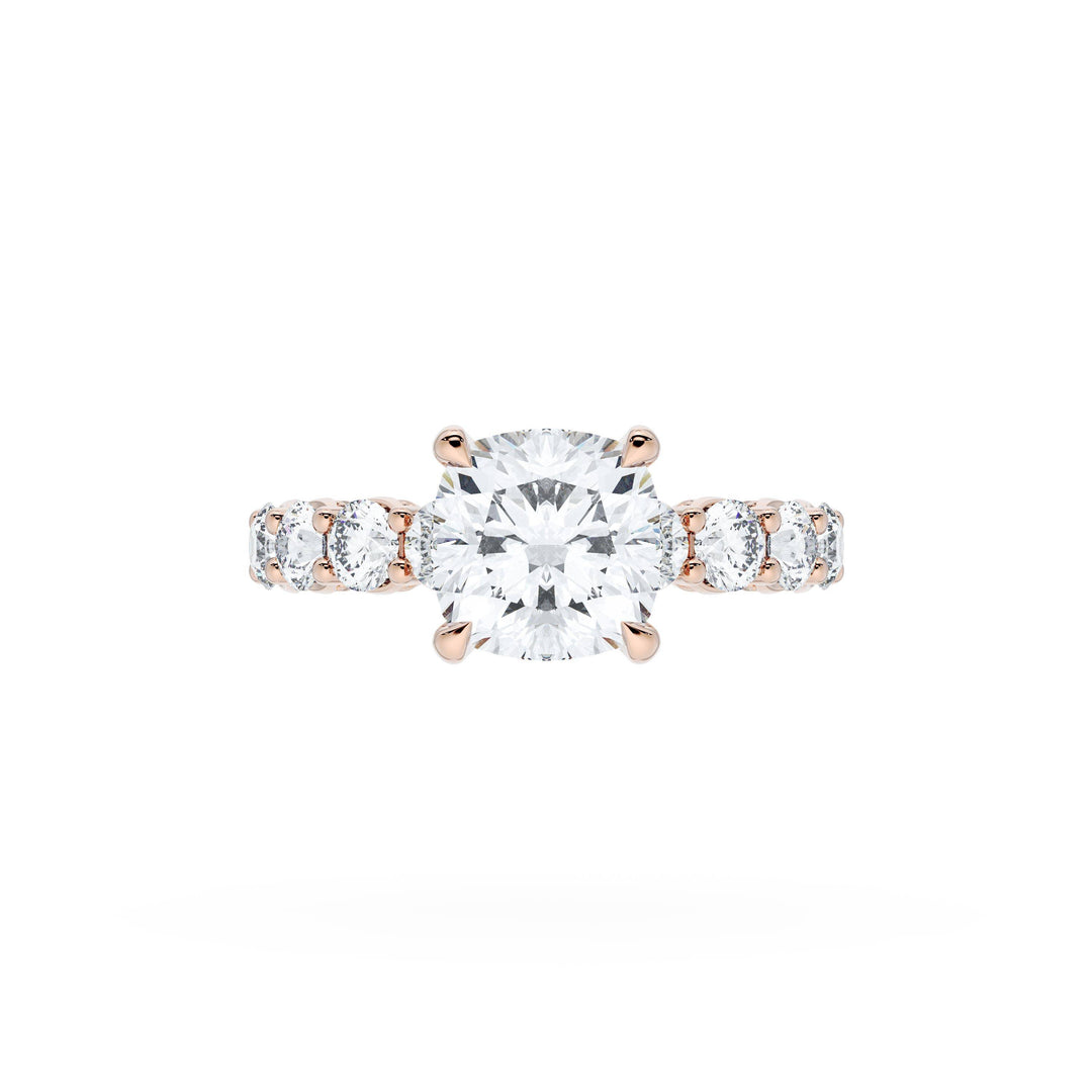 Cushion Solitaire Engagement Ring