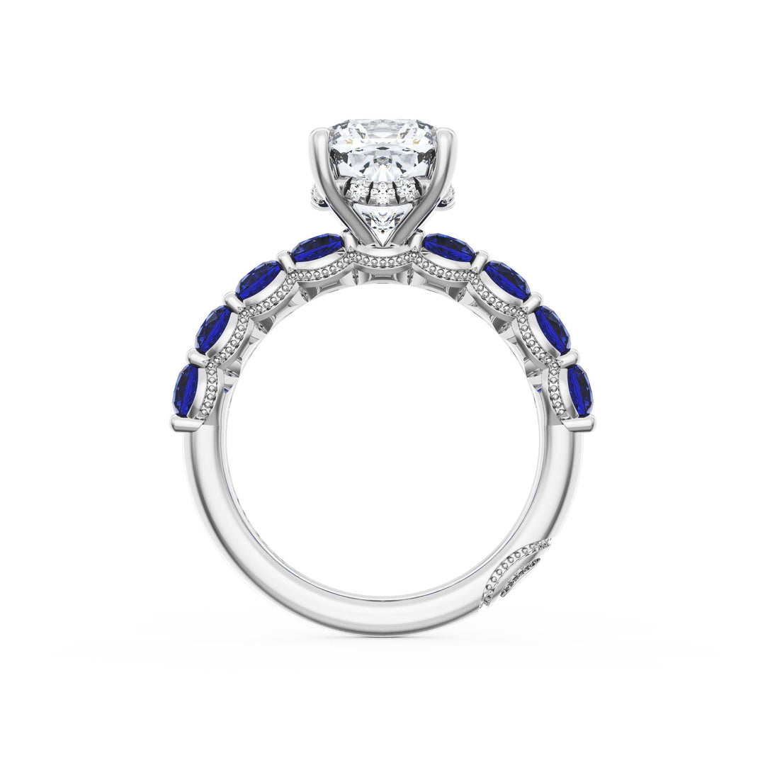 Cushion Solitaire Engagement Ring