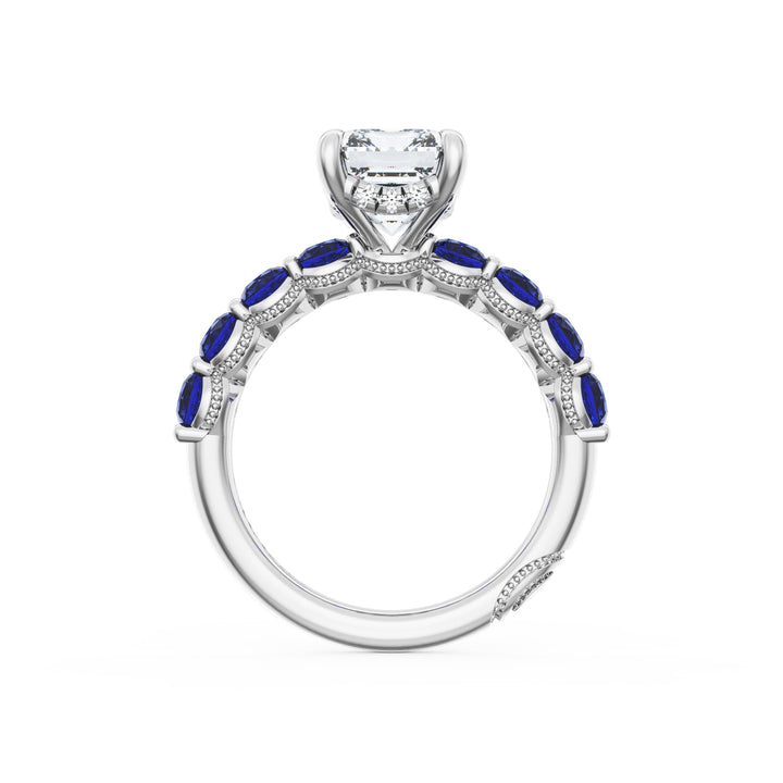 Emerald Solitaire Engagement Ring