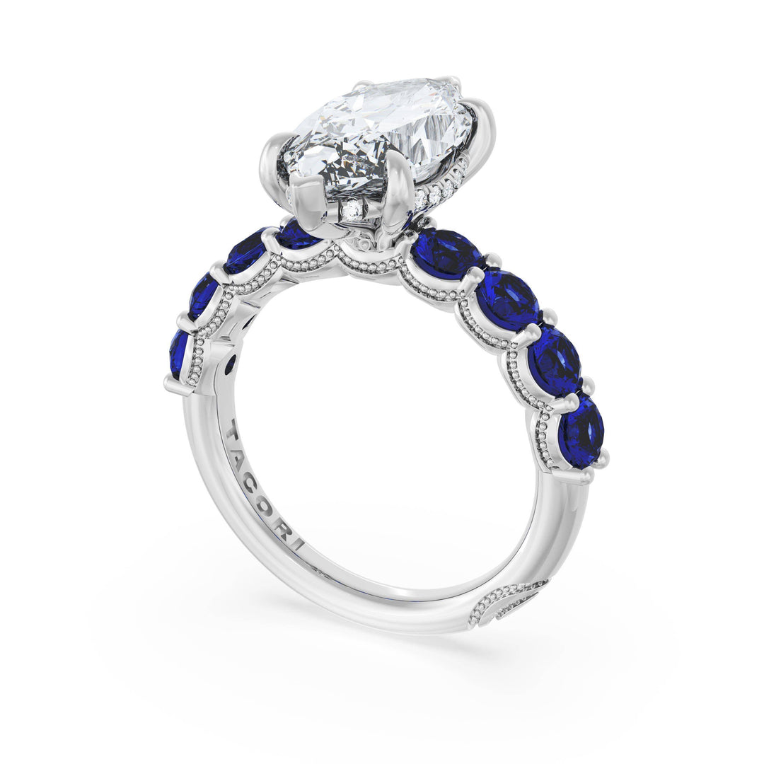 Marquise Solitaire Engagement Ring