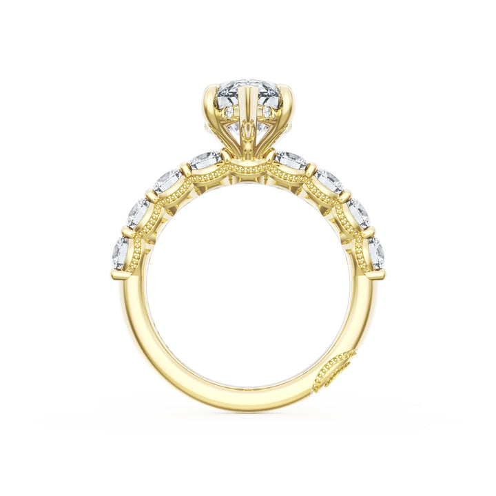 Marquise Solitaire Engagement Ring
