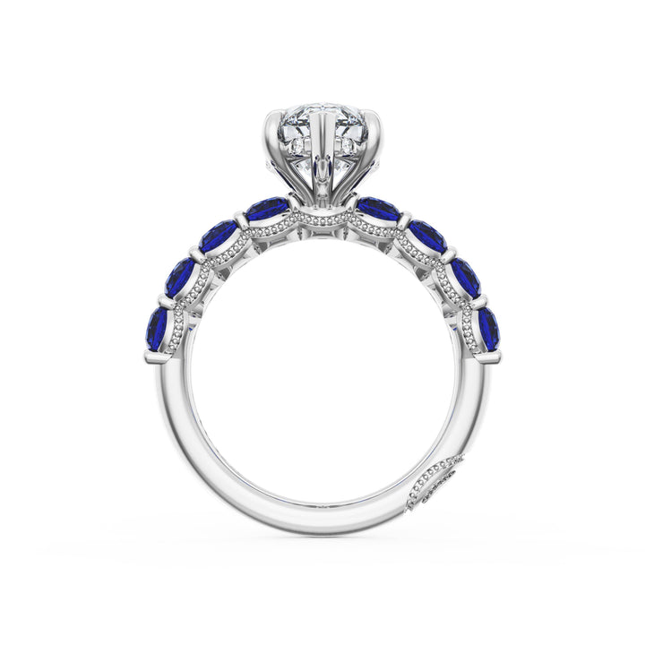 Marquise Solitaire Engagement Ring