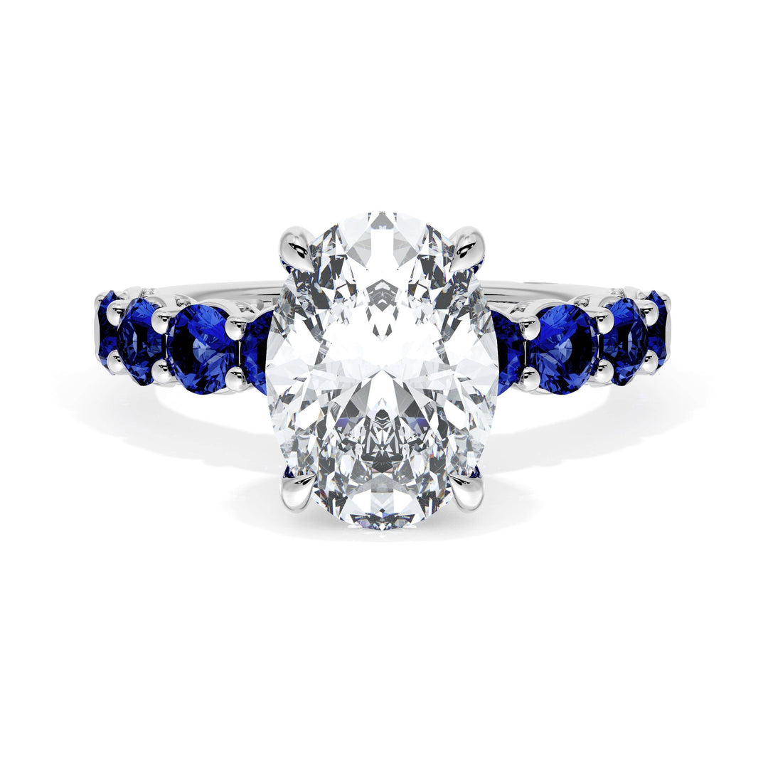 Oval Solitaire Engagement Ring