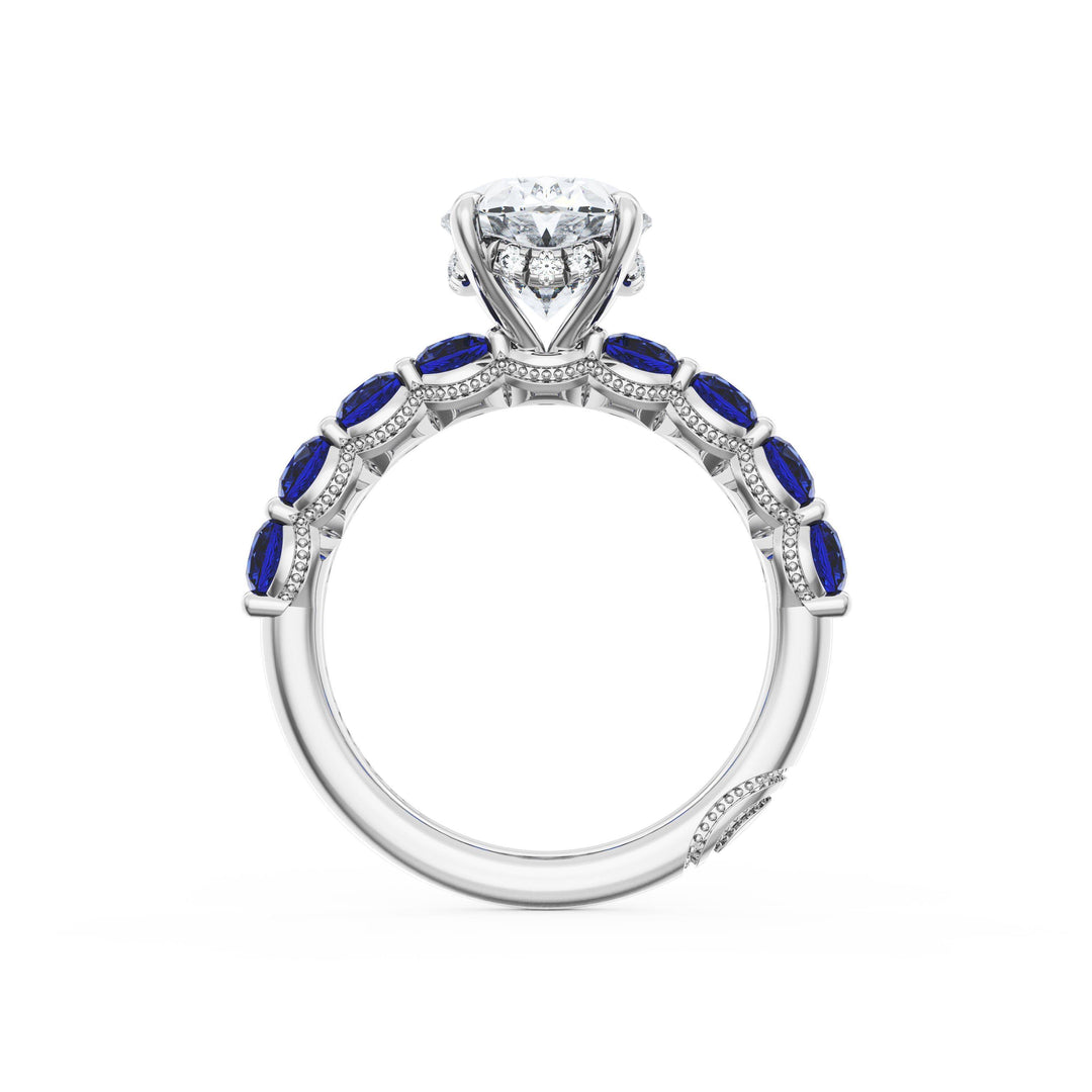 Oval Solitaire Engagement Ring