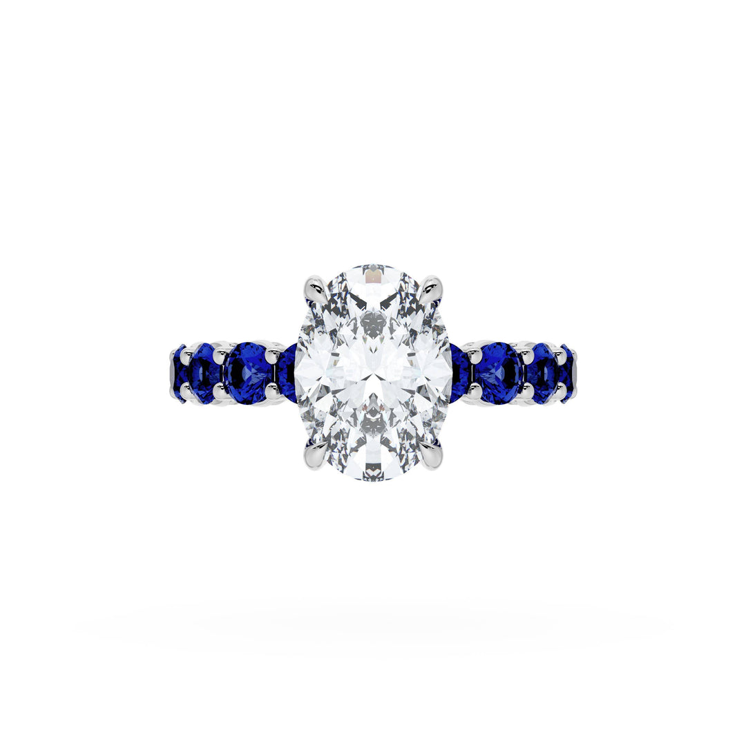 Oval Solitaire Engagement Ring