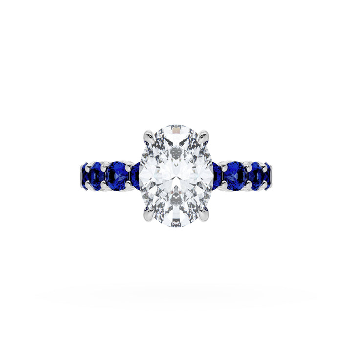 Oval Solitaire Engagement Ring