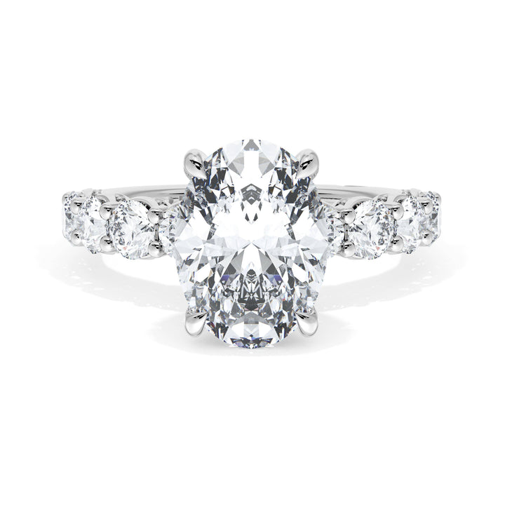 Oval Solitaire Engagement Ring