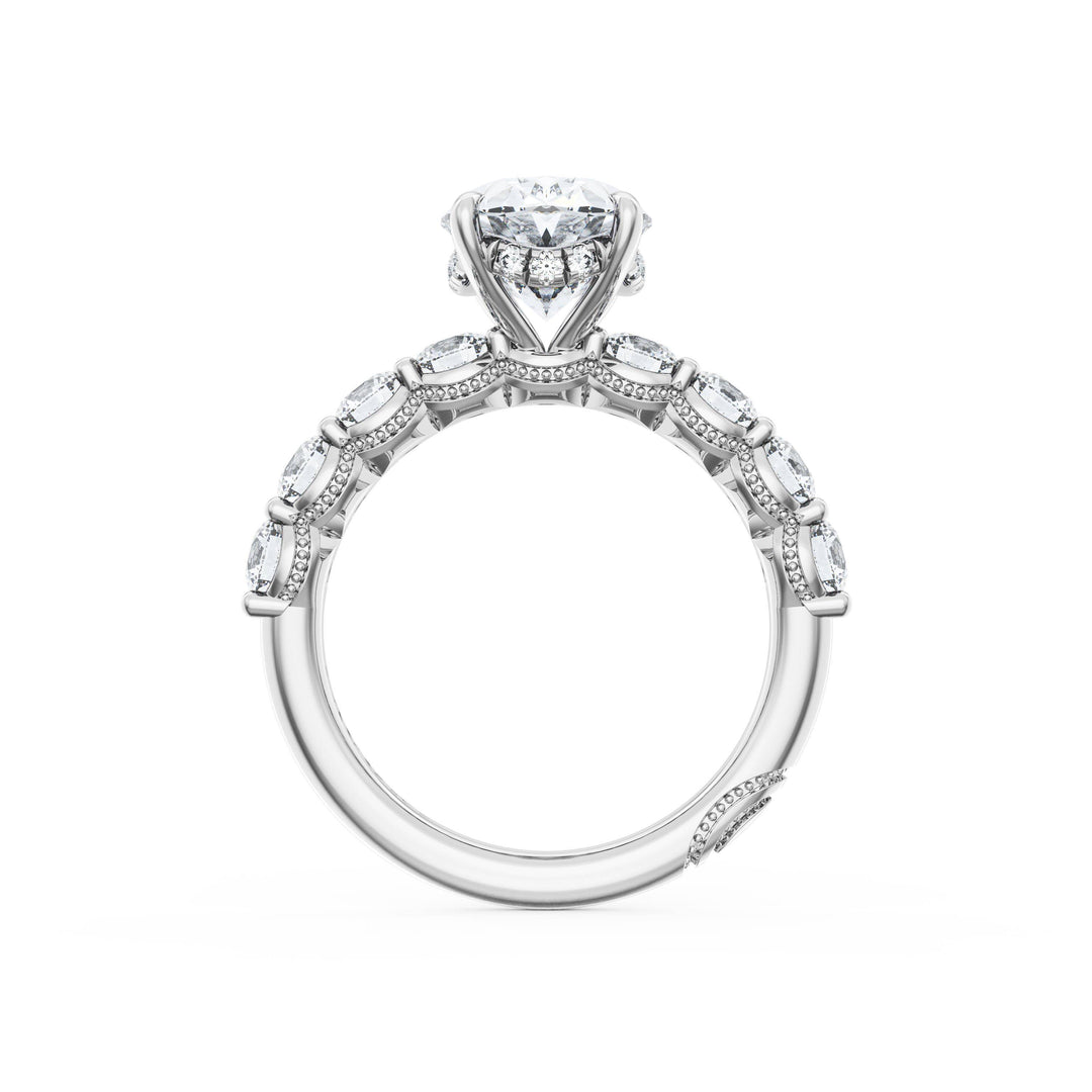 Oval Solitaire Engagement Ring