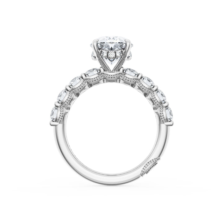 Oval Solitaire Engagement Ring