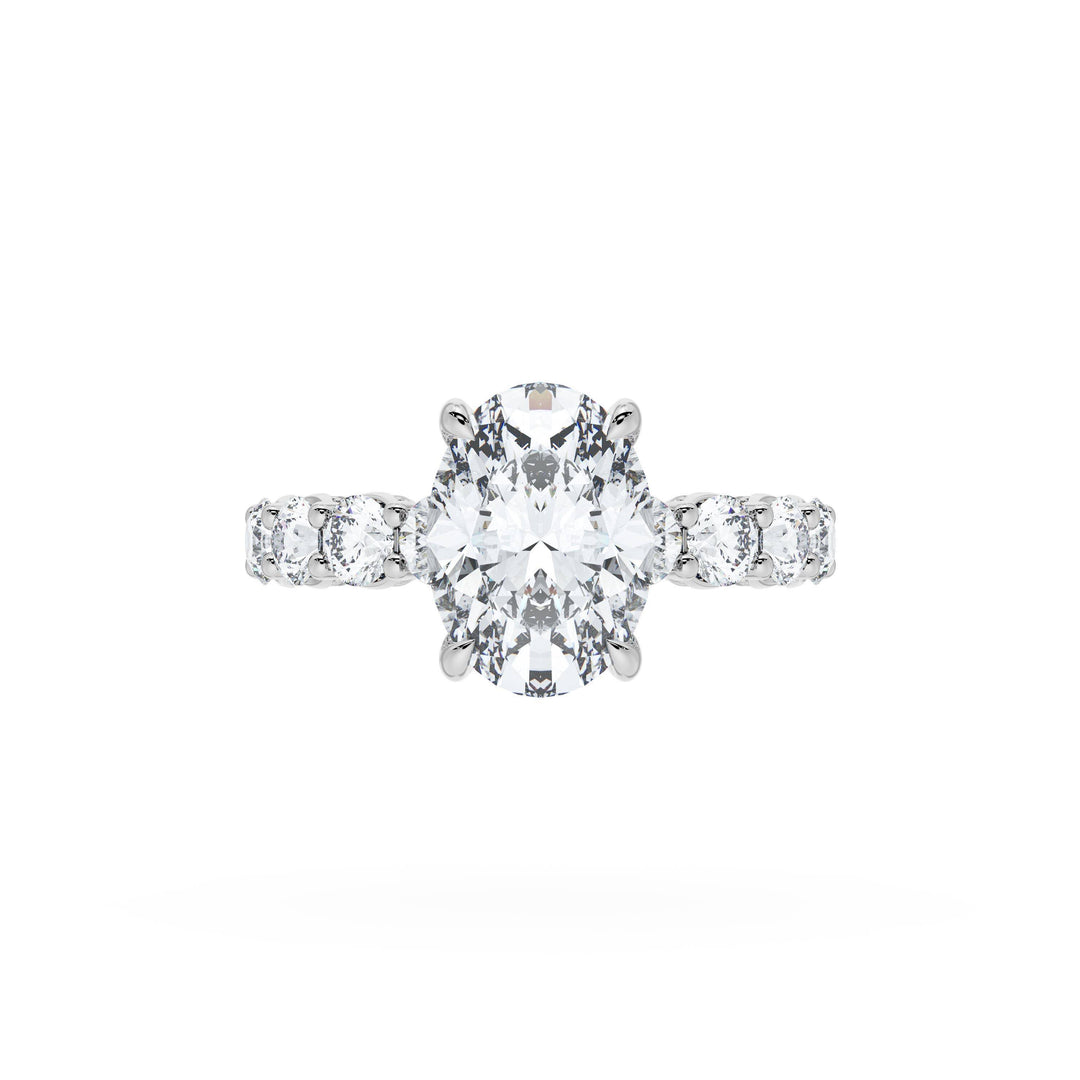 Oval Solitaire Engagement Ring