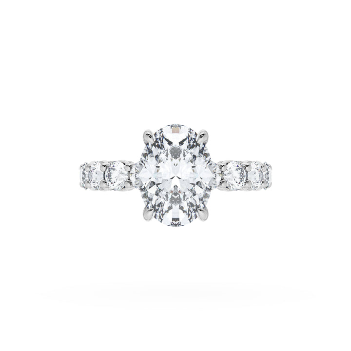 Oval Solitaire Engagement Ring