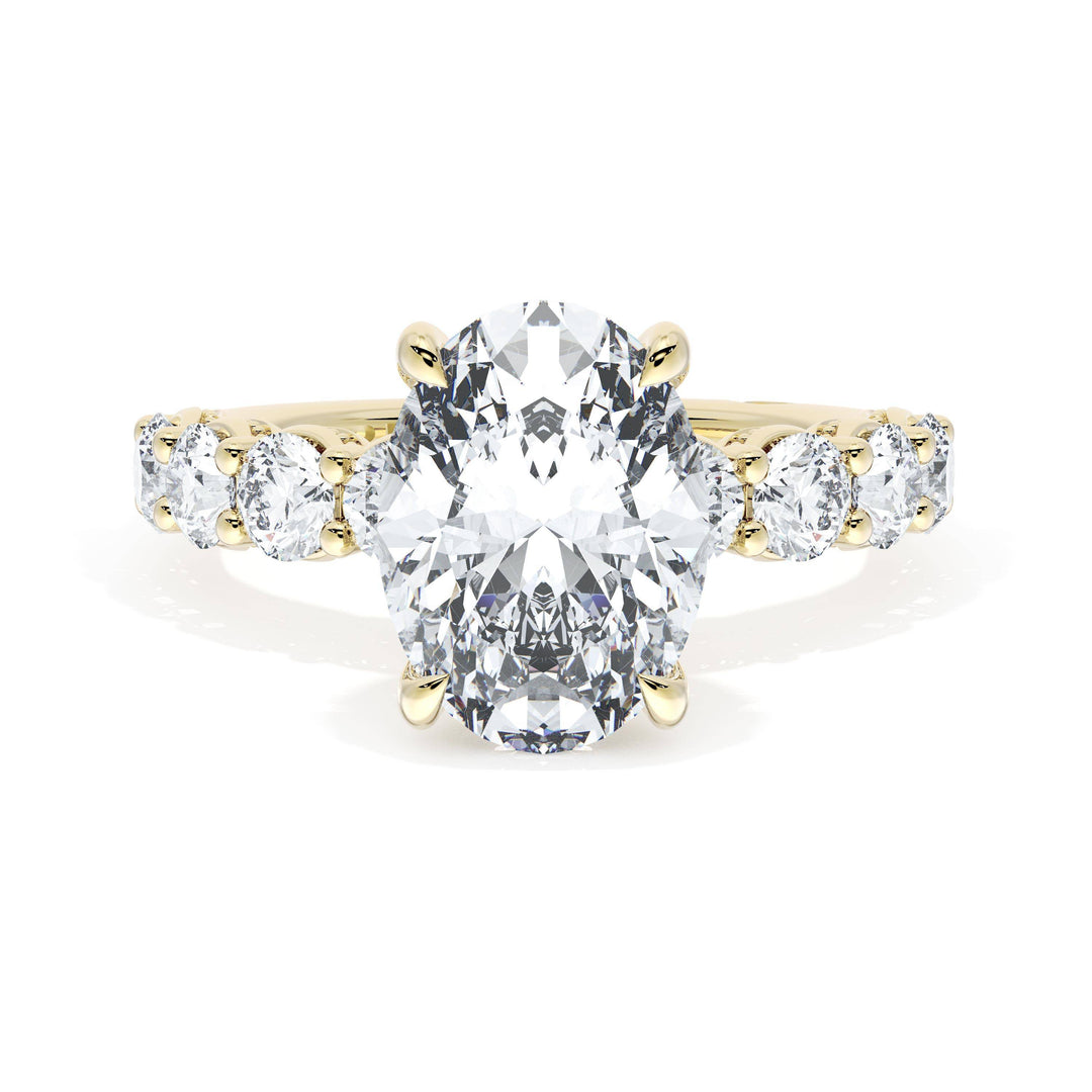 Oval Solitaire Engagement Ring
