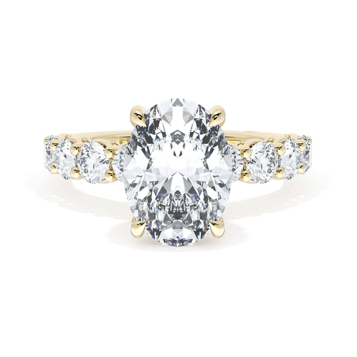 Oval Solitaire Engagement Ring