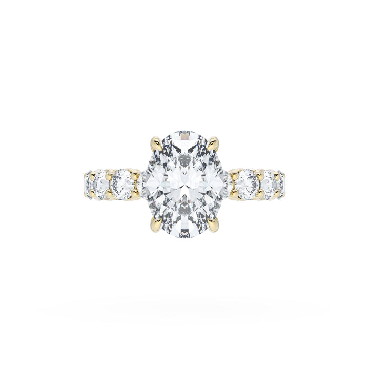 Oval Solitaire Engagement Ring