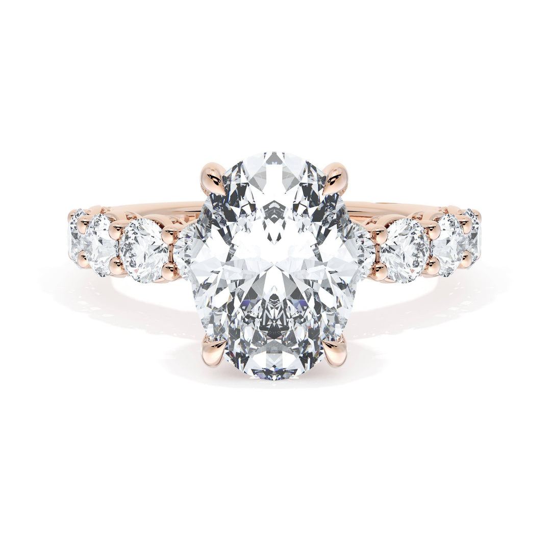 Oval Solitaire Engagement Ring