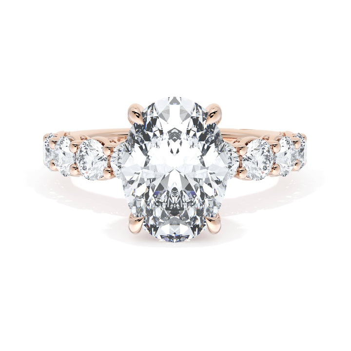 Oval Solitaire Engagement Ring