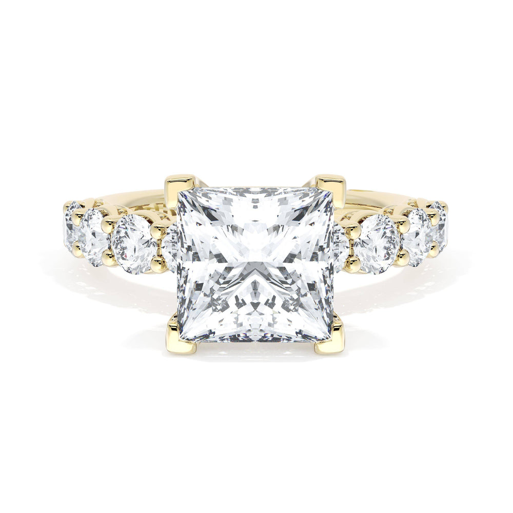Princess Solitaire Engagement Ring