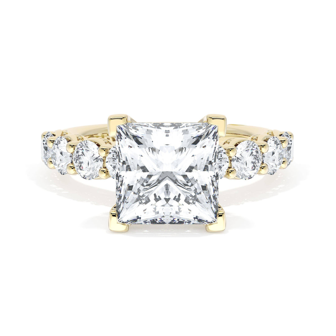 Princess Solitaire Engagement Ring