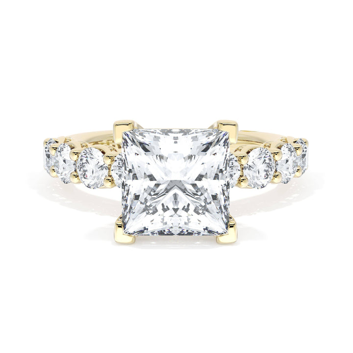 Princess Solitaire Engagement Ring