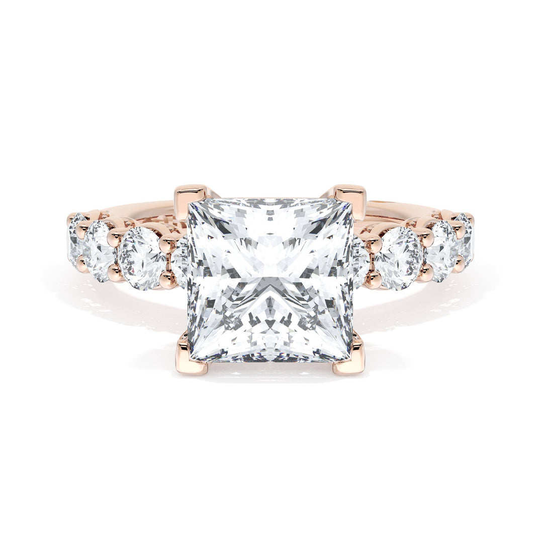 Princess Solitaire Engagement Ring