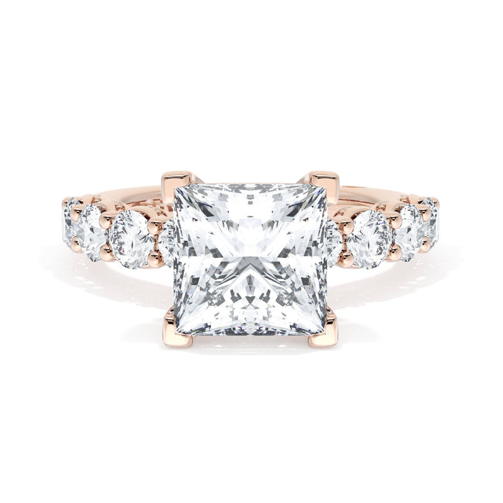 Princess Solitaire Engagement Ring