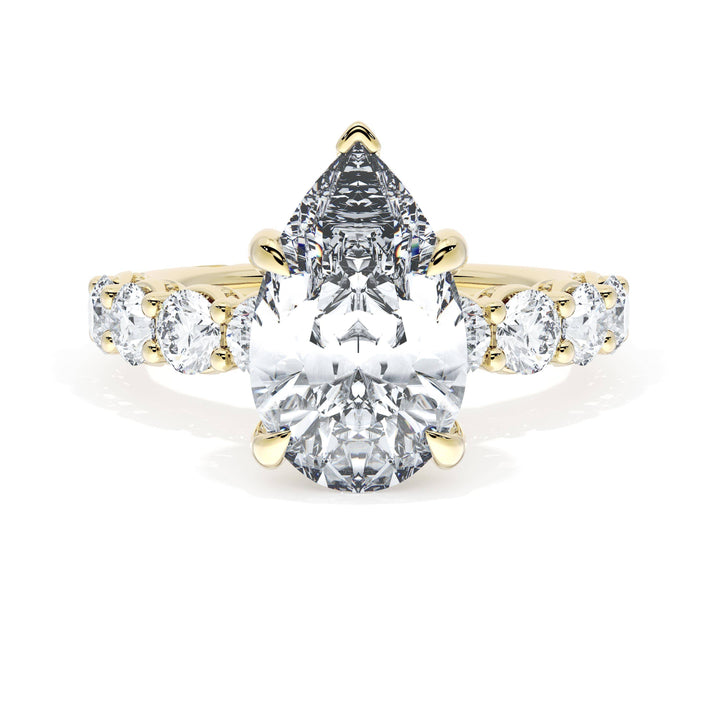 Pear Solitaire Engagement Ring